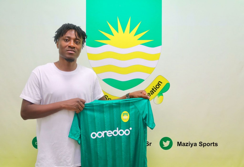 Maziya ah Mozambique ge midfielder eh genesfi