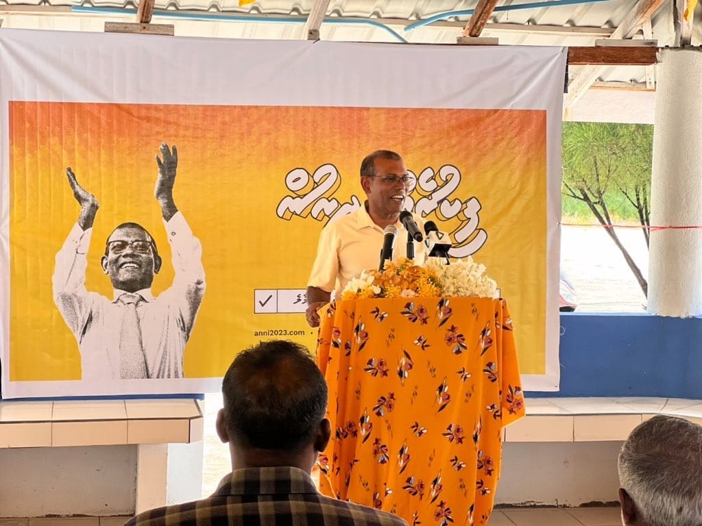 Alhuganduge siyaasathuthah hingaanee viyafaariveriyaa ah bodu faidhaa libey gothah: Nasheed
