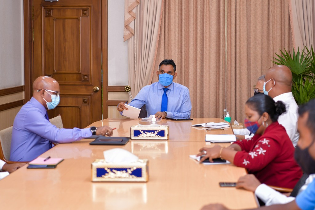 Masthuvaa thaketheege vabaagai jehifaivaa meehunnah faruvaa dhinumuge nizaamu harudhanaa kuran jehey: Naibu Raees