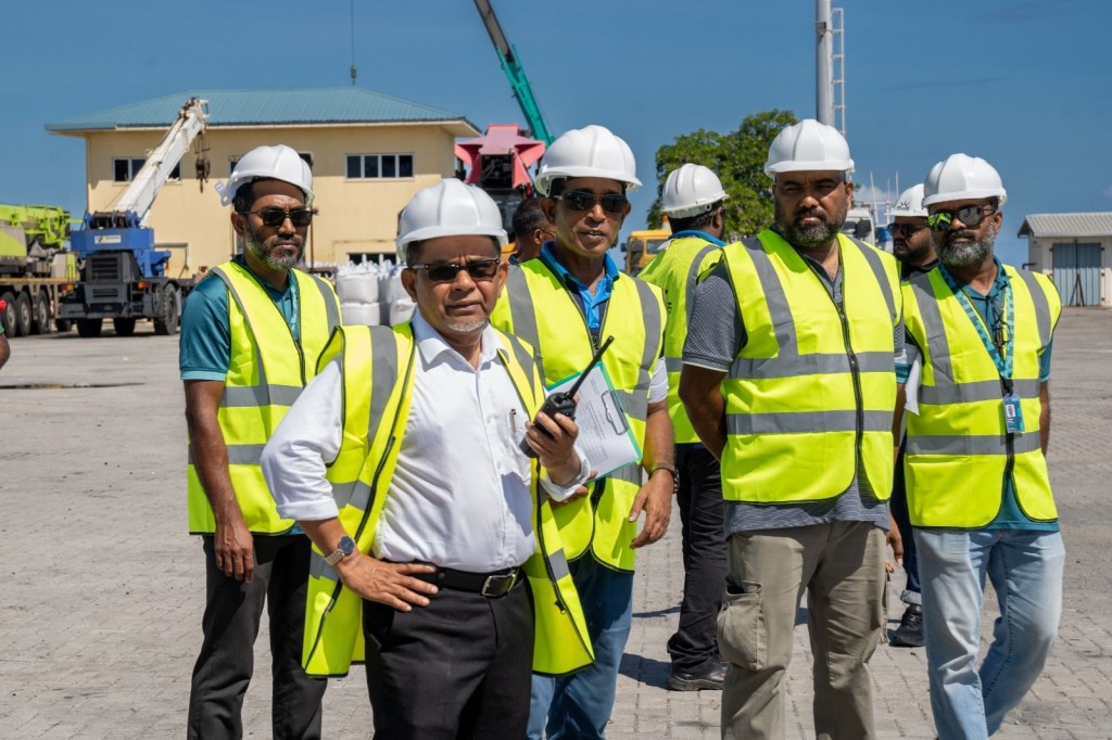 Hithadhoo Regional Port gai haassa drill eh