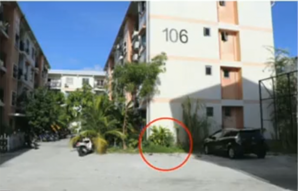 Rees nasheedhah hamalaadhin Bomb harukuree gina baegge furaana ah nurakkaavaa haalathugai hulhumale gai