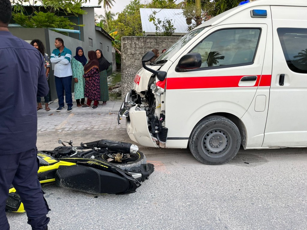 Addu Accident: Aniyaavi meehaa sikundi ah ley elhi ithuru faruvaa ah Male' fonuvaalany