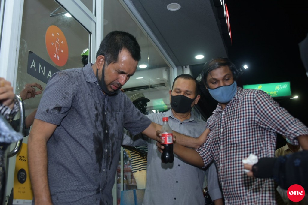 Pepper spray jehumuge sababun Saeed ah ADK gai faruvaa dhenee