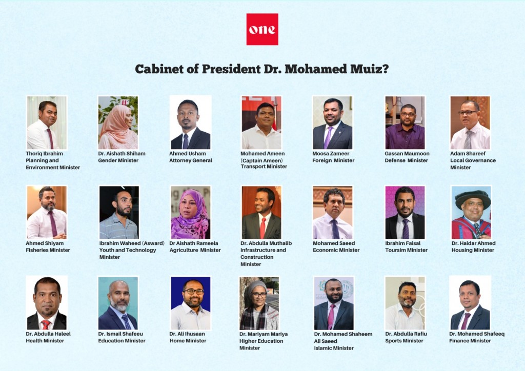 Dr. Muizge cabinet 21? thauleemee beyfulhunnaai thajuribaakaarunge mix eh!
