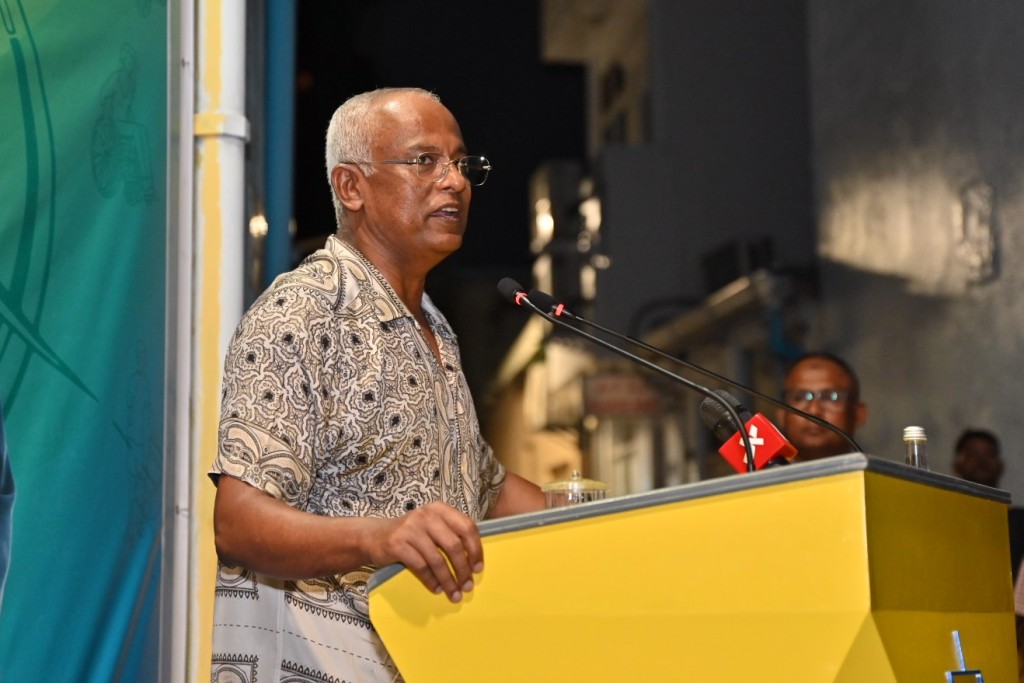 Musaara ah kuraa haradhu ithuruvaathee Solih ge kanboduvun: Mihaaru ves 1,500 siyaasee magaamu vanee ufahdhaafai