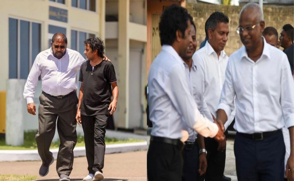 Qasim ge tharujamaanu, Ali Solih ge thaaeedhuves Raees Solih ah