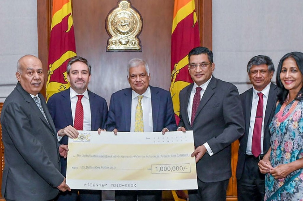 Gaza gai haalugai jehifaivaa kudakudhin ah ehee vumah Lanka in 1 Million dollar dheefi