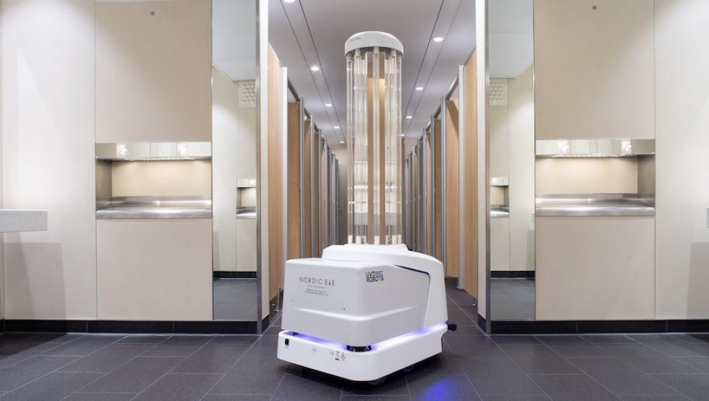 London ge Heathrow Airport gai Covid in rahkkatherivumah robot beynunkuran fashaifi