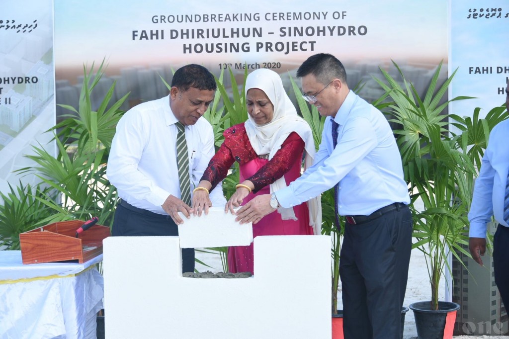 Hulhumale' gai 1700 housing unit imaaraaiy kuran Bank of China in loan eh nudhin