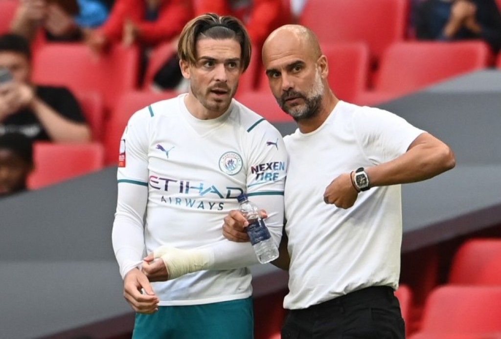 Grealish furathama fenili community shield match in City bali
