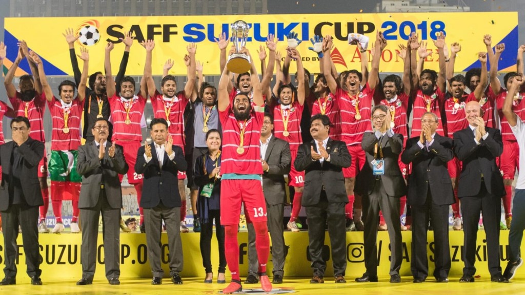 SAFF Championship ah Dhivehi coaching team akaaeku Raajje nukunnaane kamuge ishaaraatheh