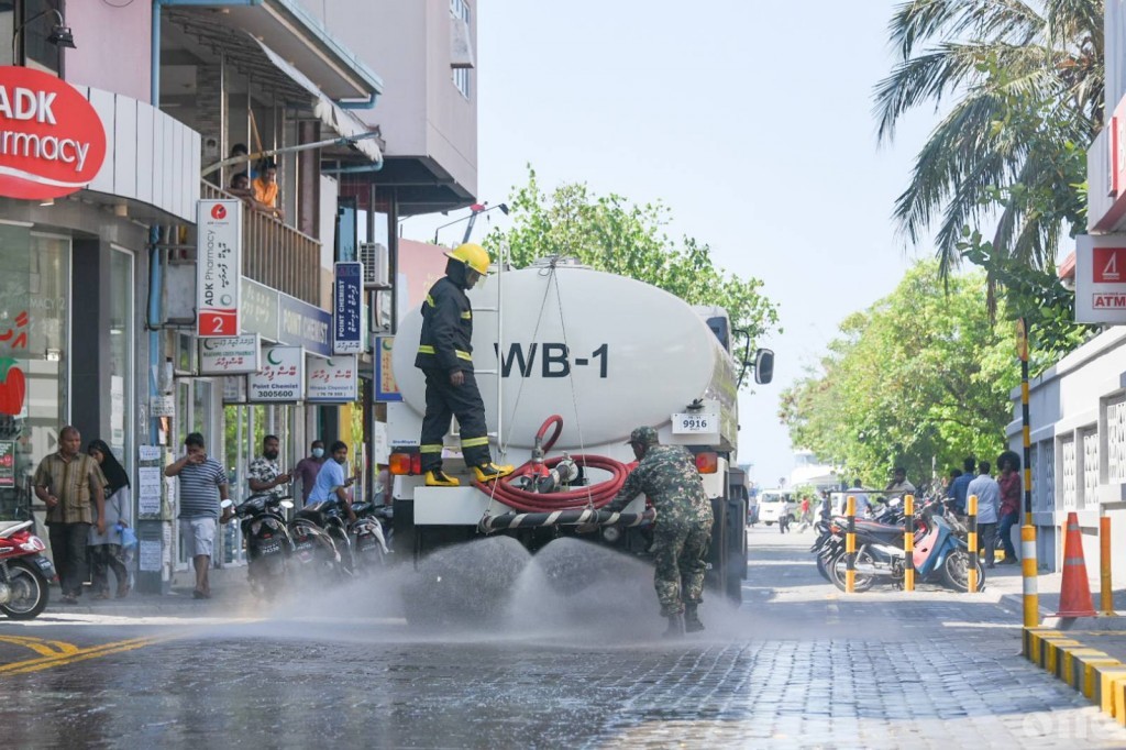 Parts of Male’ under quarantine for emergency exercise