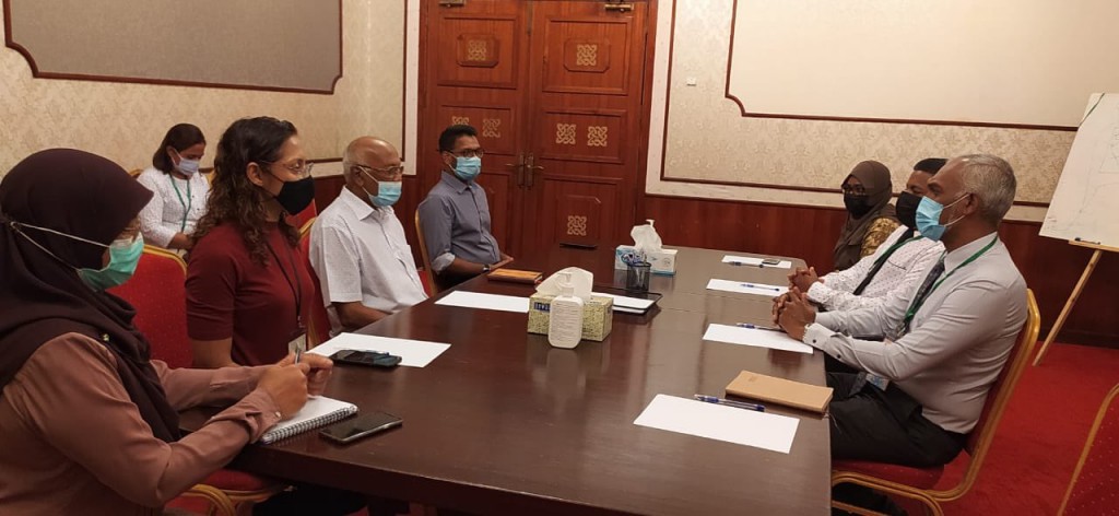 vaccine ah heyluntherikurumah Male' city council in nikunnanee
