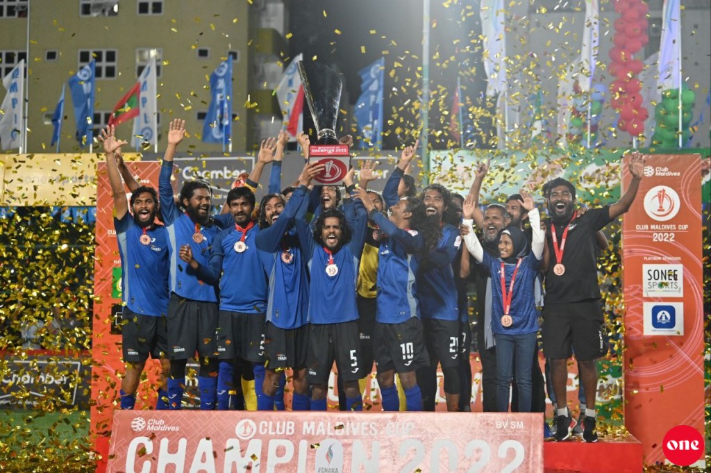 Fenaka ah thaareehee thahteh, Furathama faharah club Maldives cup kaamiyaabukoffi