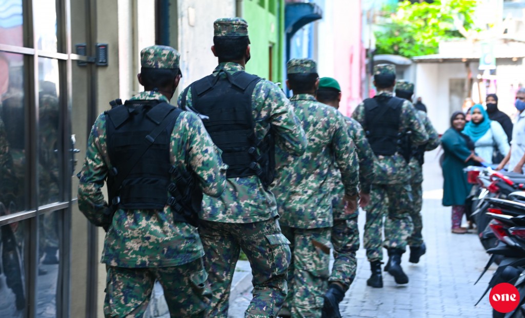 #OnePhoto : Ge ehgai hathiyaaru huri kamuge report aaeku fuluhunnaai sifain harakaaiytherivun