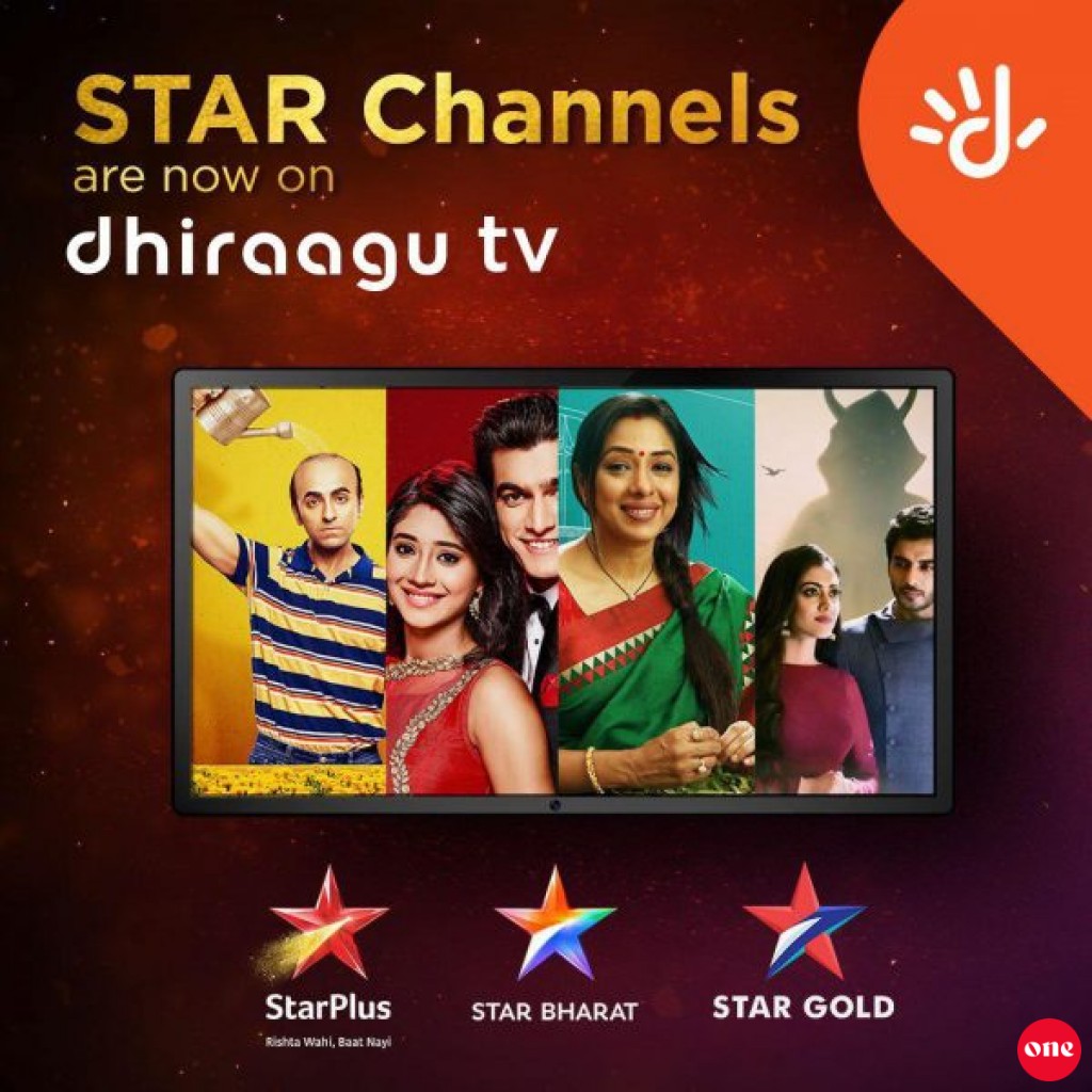Dhiraagu introduces Star India Network's channels on DhiraaguTV