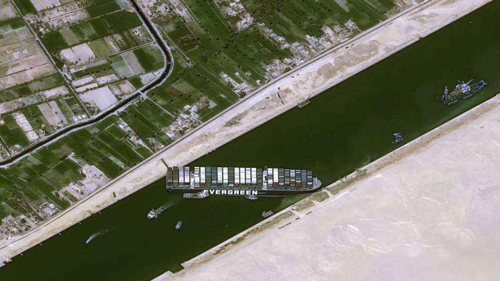 Syria forced to ration fuel as stricken ship keeps Suez Canal blocked