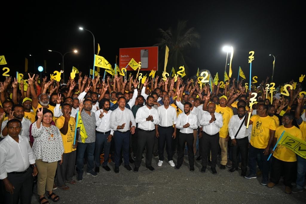 Laam in Raees Solih ah kee hoonu maruhabaa eh