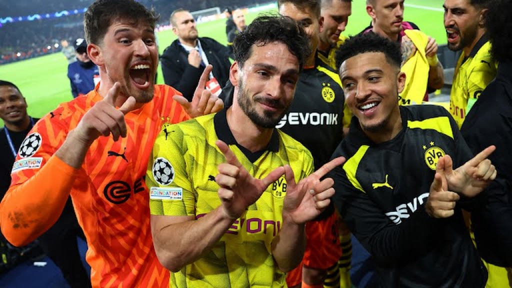 2 vana leg gaives PSG balikoh, Dortmund final ah