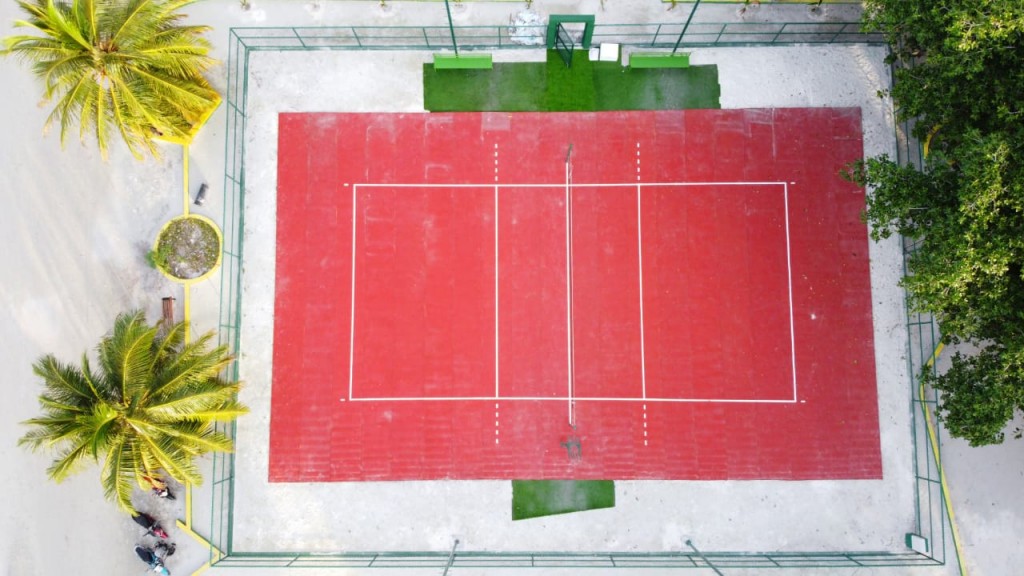 Ukulhahu gai tharahggee kuri zamaanee Volley Court ninmai beynun kuran fashaifi