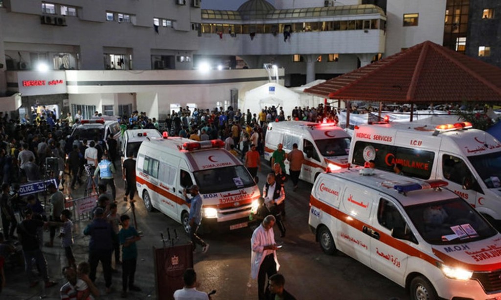 Gaza ge sihhee nizaam dhen amburaa iaadhaeh nukureveyne: Red Cross