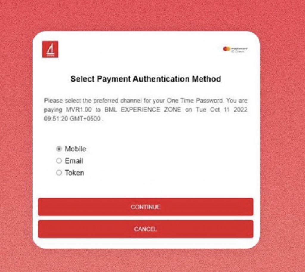 BML ge OTP screen ge design ah badhalu genesfi