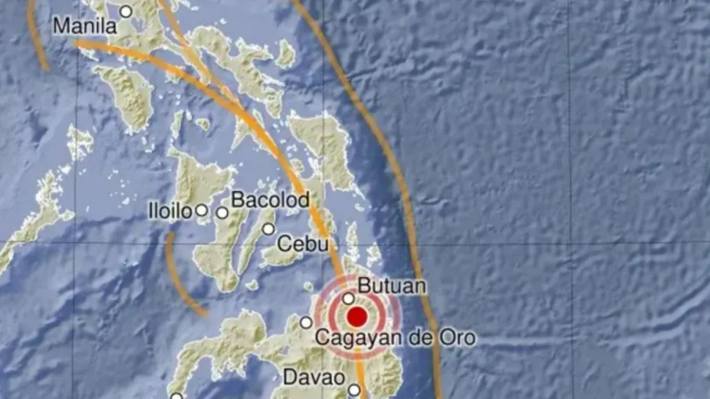 Earthquake striks Mindanao, Philippines