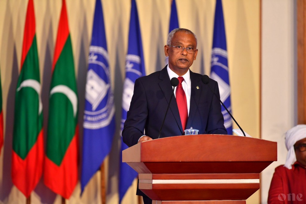 President Solih to depart to India