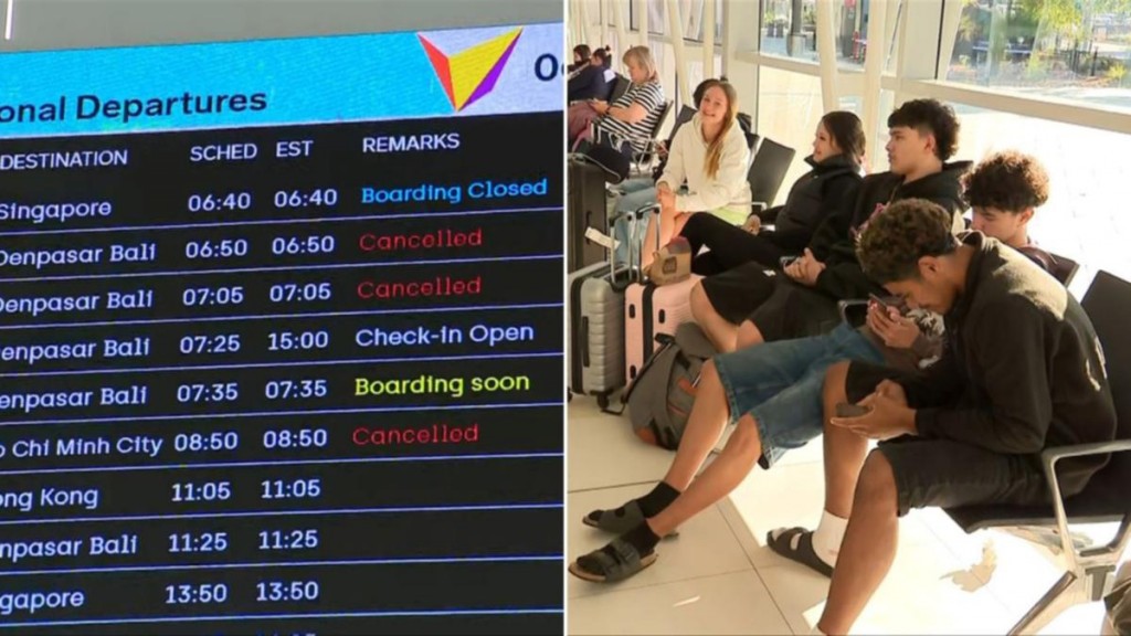 Alifaan farubadha eh govai Bali ah dhathuru kuraa flight thah cancel koffi