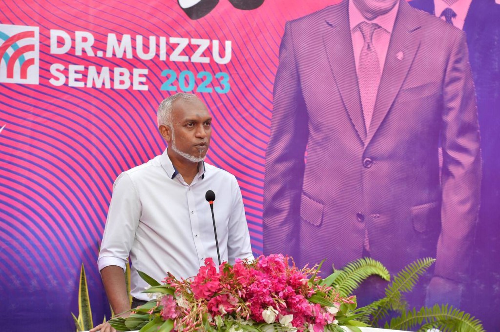 Verikamuge furathama aharu Shangri-La Resort operation ah gennaanan: Muizzu