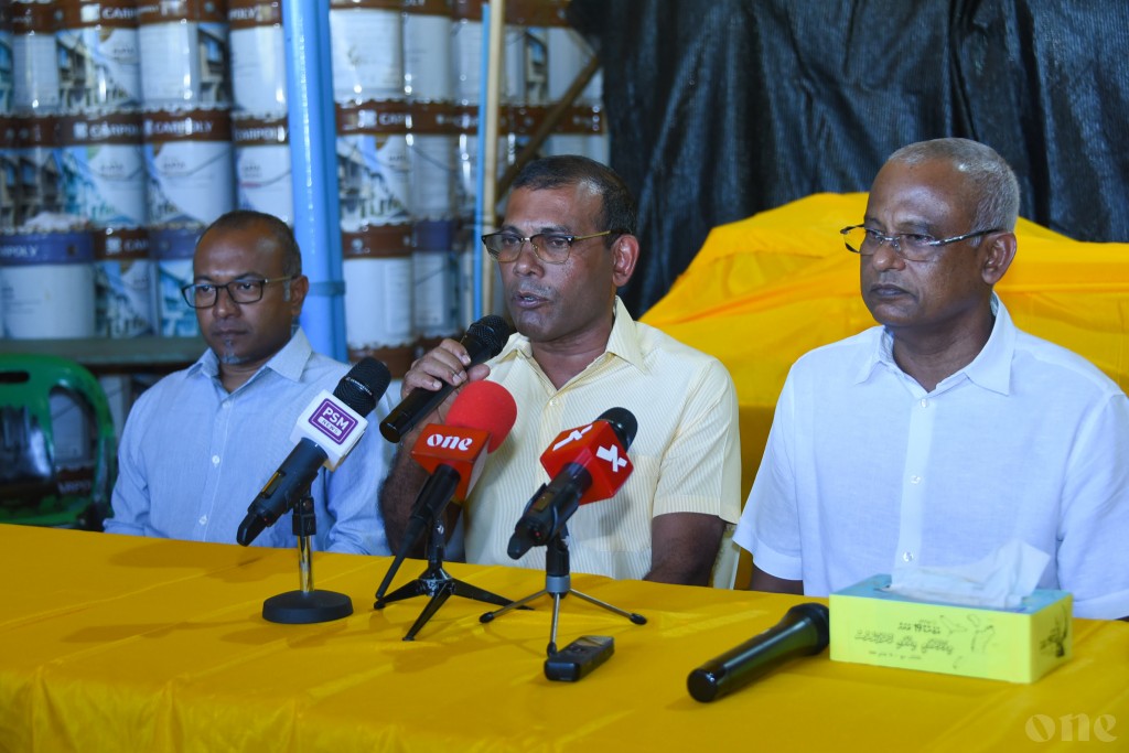 Alhugandu male' aumaa gulheygothun Hassan Latheef dhekeygothaamedhu sarukaarun visnanjehey: Raees Nasheedhu