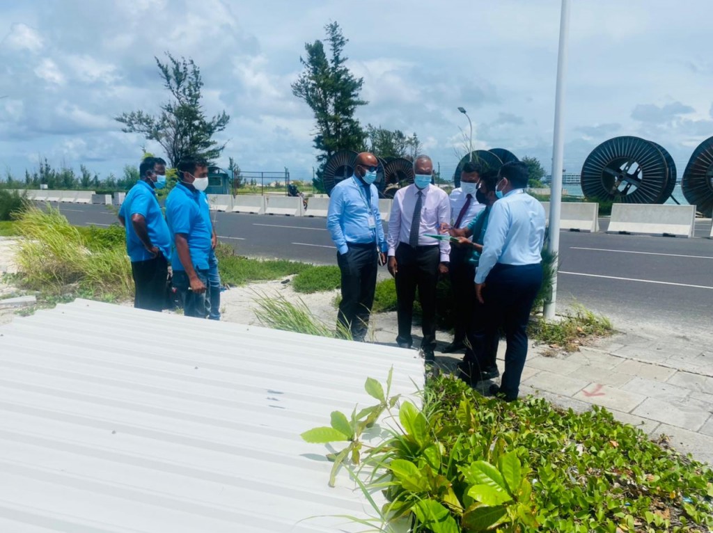 Hulhumale' gai 500 vehicle park kureveyne imaaraatheh alhanee