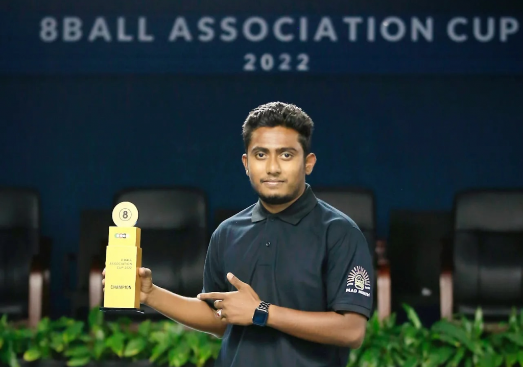 MPBA 8 Ball Association Cup ge championkan Shaaz hoadhaifi