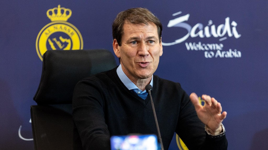 Al Nassr ge coach kamun Rudi Garcia vakikoffi