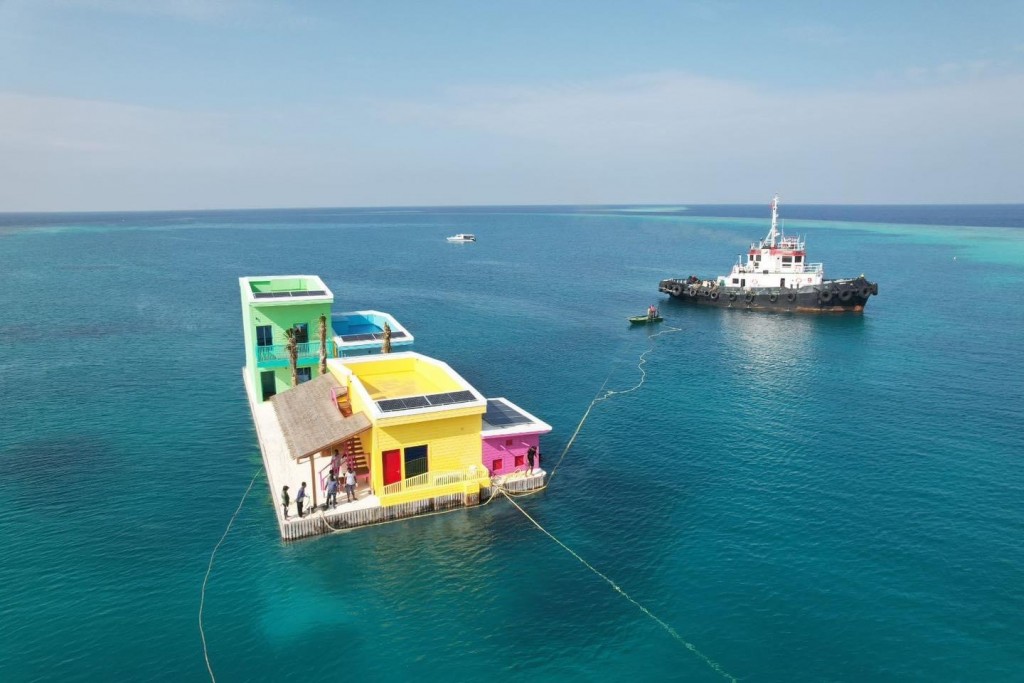 Floating city ge plan ah anekkaaves badhalu thakeh, mashroou nimeynee 2028 gai