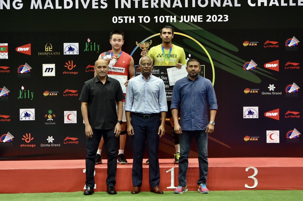Maldives International challenge: Singles champion kan India ge Ravi aai Ashmita ah