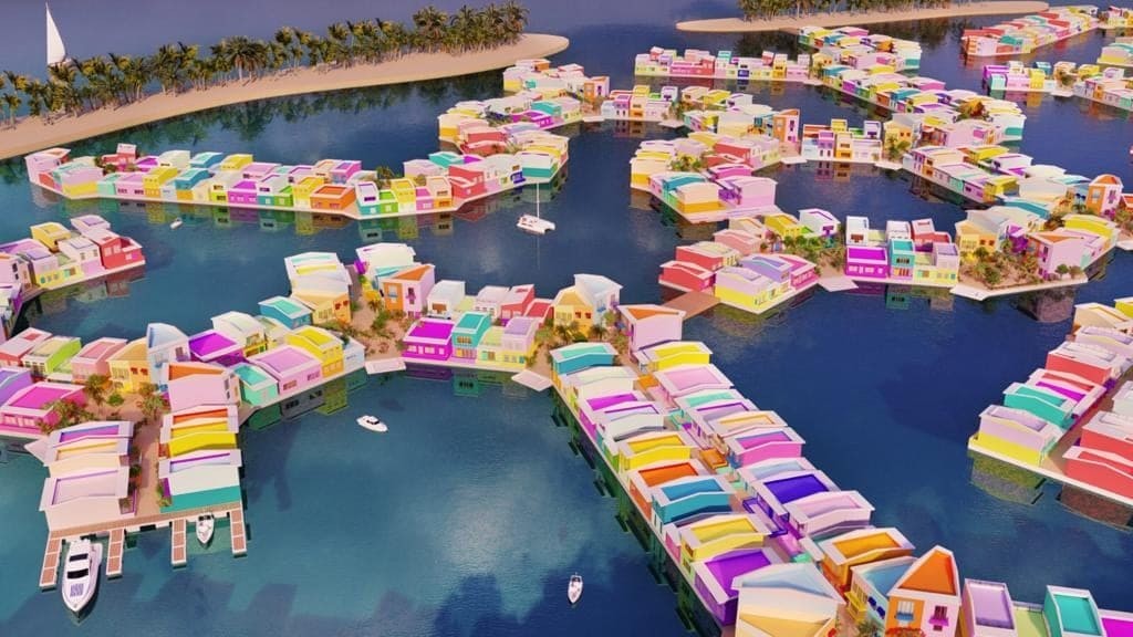 Alhuga'nduge nan himeneythee floating city mashroou huhttuvaifi : Nasheed