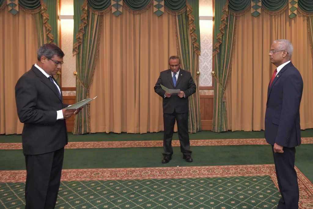 President appoints Chief Justice and Supreme Court Justice