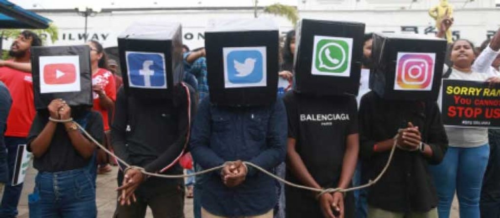 Lanka gai social mediagai dhogu habaru fethurun huttuvumuge gaanoonah amalukuran fashaifi