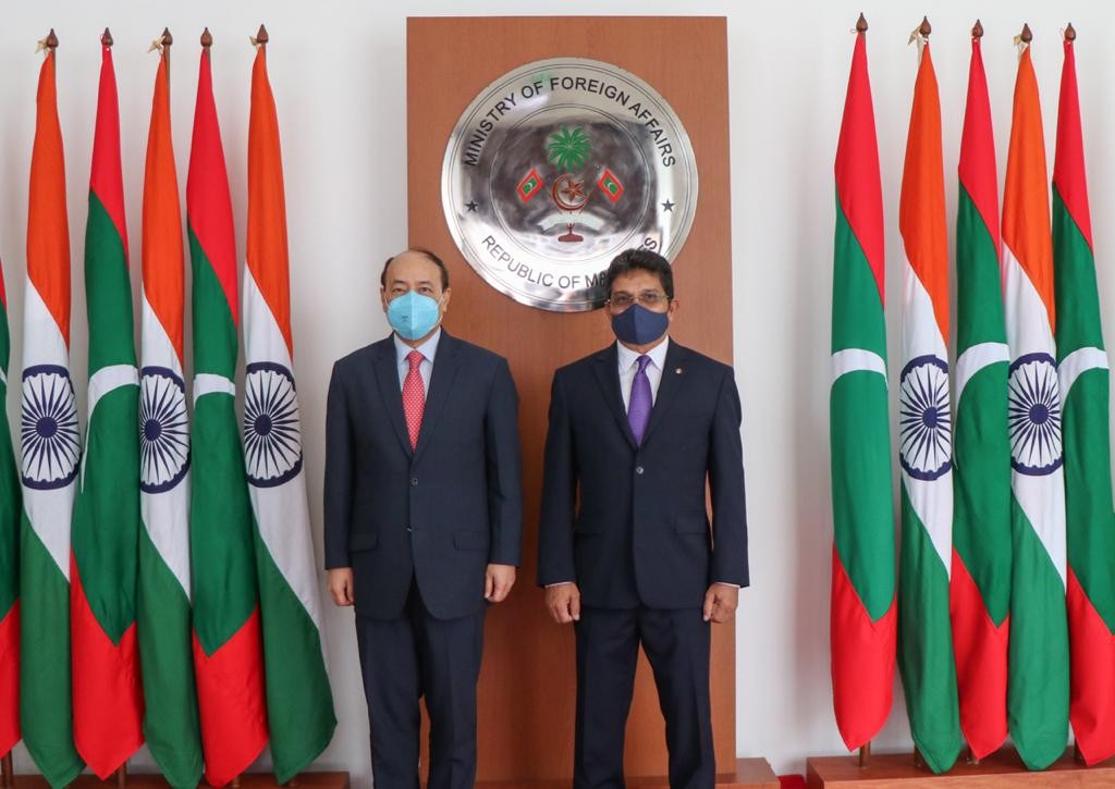 Foreign Secretaries of the Maldives and India hold official discussions