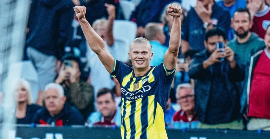 Anekkaaves Haaland ge hattrick eh, City ah huttumeh neh