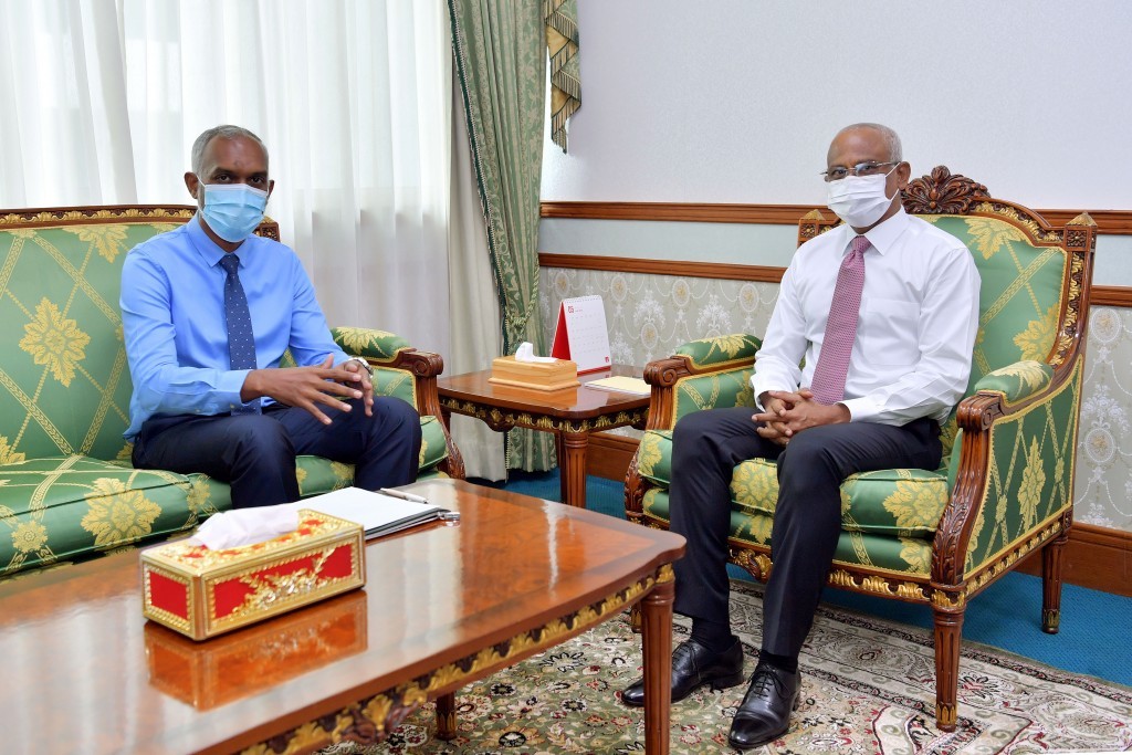 President meets Malé City Mayor to address challenges in the city