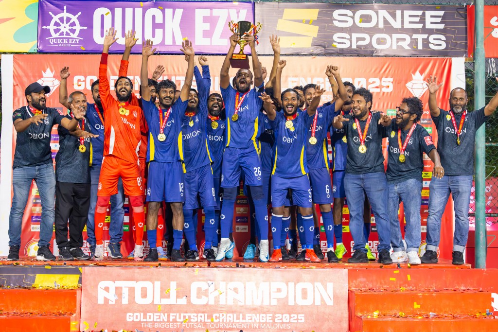 Champion Eydhafushin 6 vana faharah B. atoll ge champion kan hoadhaifi