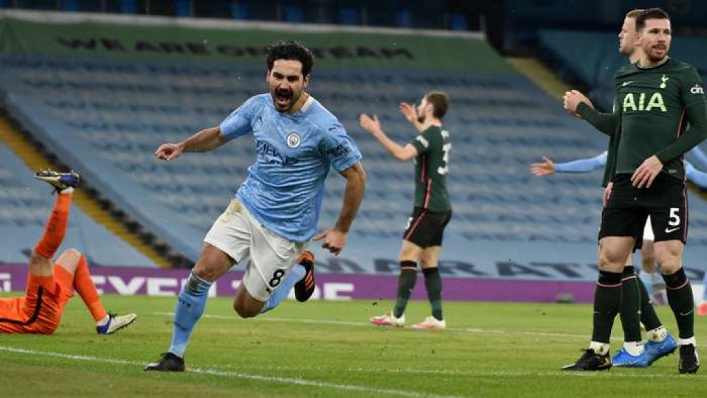 Thafaathu bodukoh Tottenham balikoh, City in 1 vanaigai lead fulhaakoffi