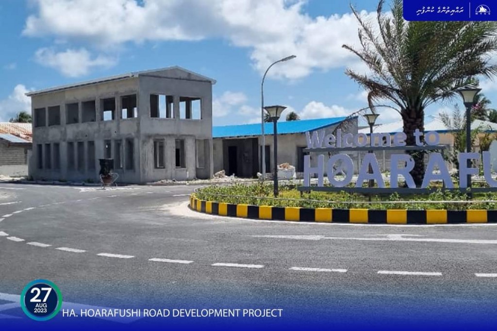 MTCC reveals Hoarafushi Road Development Project has completed 91 percent progress
