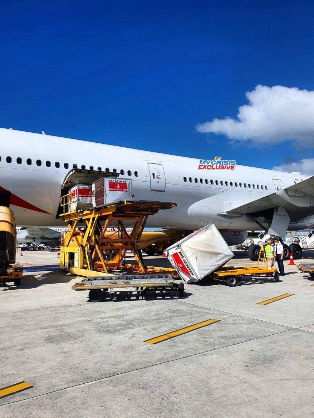Flight akun container eh meehaku zaham vejje