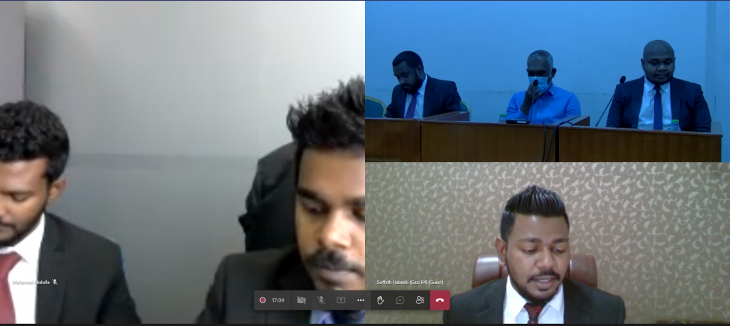 High Courtge hukumaa gulhigen Muizzu edhunee alun shareeathuge maruhalaathah feshumah
