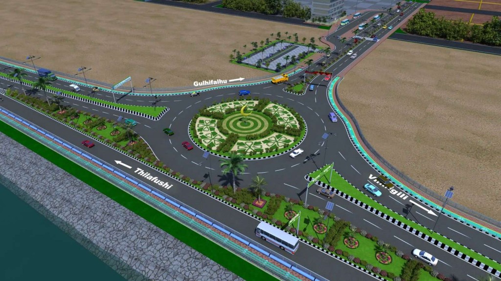 Thilamaale Bridge ge technical Survey thakah beynunvaa aalaaithah Male genesfi