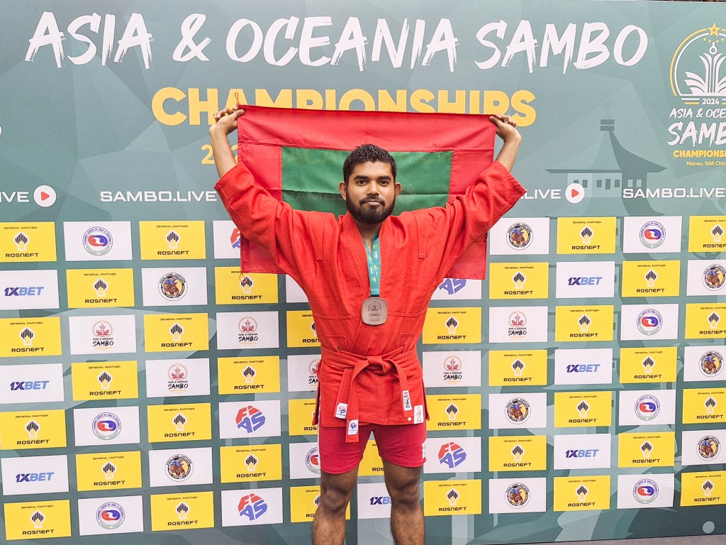 Sambo World Championship ah qualify vi furathama dhivessakah Sinaan