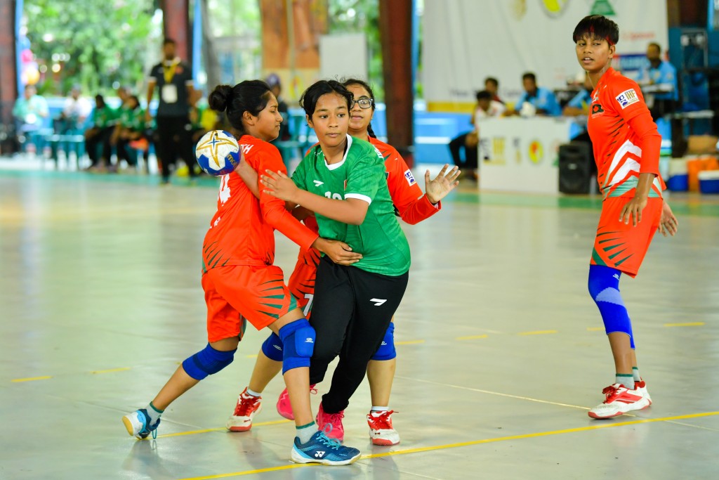 IHF Trophy: Youth adhi Junior handball team ves furathama match in bali